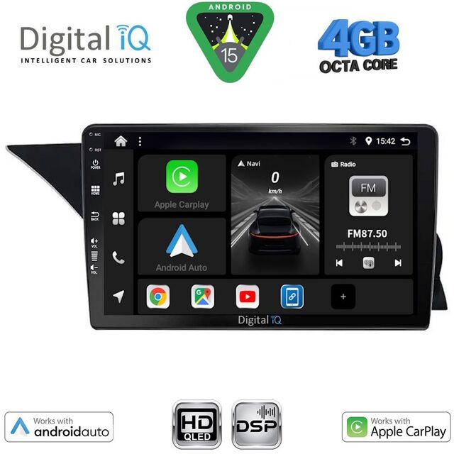 DIGITAL IQ BXF 16412_CPAA (NTG 4.5) (9inc) MULTIMEDIA TABLET for MERCEDES GLK (X204) mod. 2013-2017