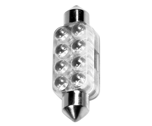 ΛΑΜΠΑΚΙ ΠΛΑΦΟΝΙΕΡΑΣ 8 LED 13x44mm ΜΠΛΕ