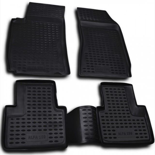 ΠΑΤΑΚΙΑ ΣΕ ΣΚΑΦΗ TPE ΛΑΣΤΙΧΟ ΓΙΑ LANDROVER DISCOVERY 3 10/2004-08/2009  ΣΕ ΜΑΥΡΟ ΧΡΩΜΑ NOVLINE - 4 ΤΕΜ.