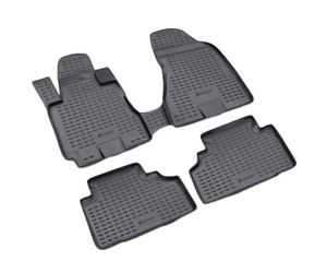 ΠΑΤΑΚΙΑ ΣΕ ΣΚΑΦΗ TPE ΛΑΣΤΙΧΟ ΓΙΑ HYUNDAI TUCSON 5D 2004-2010  ΣΕ ΜΑΥΡΟ ΧΡΩΜΑ NOVLINE - 4 ΤΕΜ.