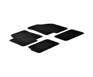 LAMPA - ΠΑΤΑΚΙΑ ΑΥΤΟΚΙΝΗΤΟΥ ΑΠΟ ΛΑΣΤΙΧΟ ΓΙΑ KIA SOUL 03/2009-11/2012 ΣΕ ΜΑΥΡΟ ΧΡΩΜΑ ΧΩΡΙΣ ΚΟΥΜΠΩΜΑΤΑ - 4 ΤΕΜ.
