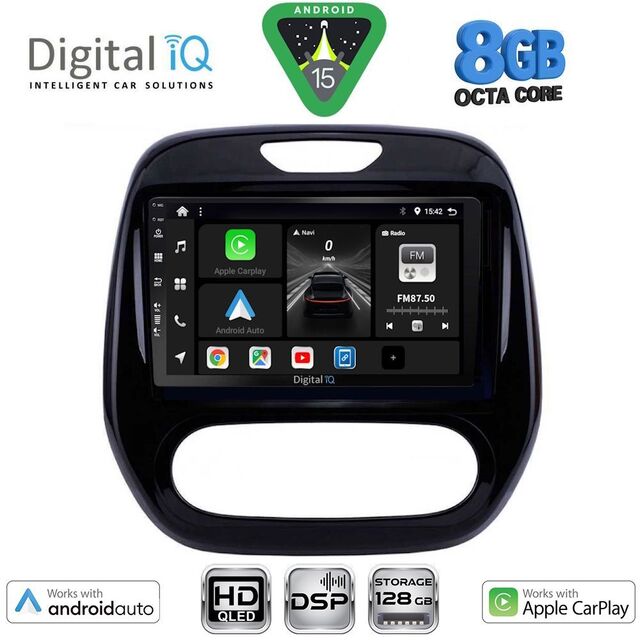 DIGITAL IQ BXF 7542_CPAA (9inc) MULTIMEDIA TABLET for RENAULT CAPTUR mod. 2013-2019