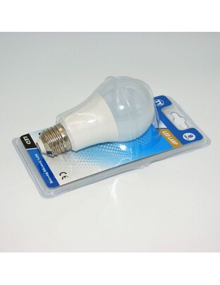 LED ΛΑΜΠΑ E27/9W/800Lm/6500K A60-9W-W