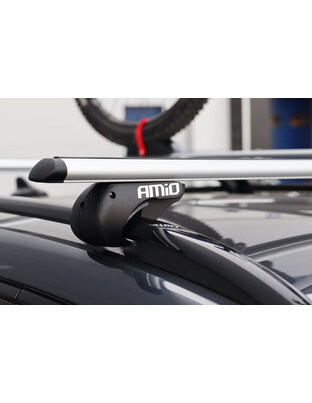 Amio - ΜΠΑΡΕΣ ΟΡΟΦΗΣ ΑΛΟΥΜΙΝΙΟΥ 135 cm ΜΕ ΚΛΕΙΔΙ (STANDARD RAILING ) - 2 ΤΕΜ. (02587/AM)