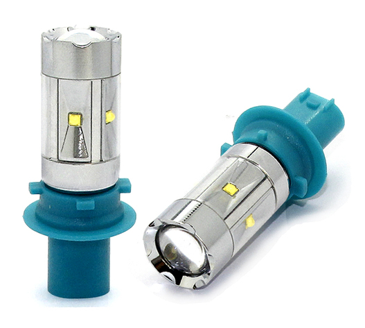 PHW24W 12/24V 7W LED 8xCREE PREMIUM ΛΕΥΚΟ 1ΤΕΜ.