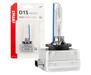 Amio - ΑΝΤΑΛΛΑΚΤΙΚΗ ΛΑΜΠΑ ΧΕΝΟΝ BASIC D1S 12V 8.000k 35W BLISTER CARD - 1 ΤΕΜ. (03865/AM)