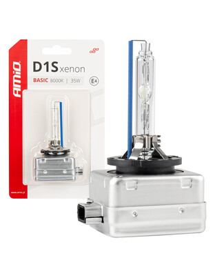Amio - ΑΝΤΑΛΛΑΚΤΙΚΗ ΛΑΜΠΑ ΧΕΝΟΝ BASIC D1S 12V 8.000k 35W BLISTER CARD - 1 ΤΕΜ. (03865/AM)
