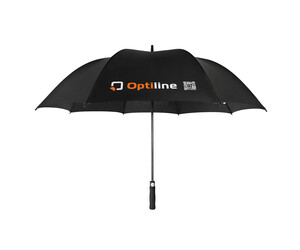 ΟΜΠΡΕΛΑ PROMO 129 Φ129cm ΑΝΤΙΑΝΕΜΙΚΗ ΜΕ ΑΥΤΟΜΑΤΟ ΑΝΟΙΓΜΑ ΛΟΓΟΤΥΠΟ OPTILINE ΣΕ ΜΑΥΡΟ ΧΡΩΜΑ LAMPA - 1 ΤΕΜ.