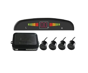 ΣΥΣΤΗΜΑ PARKTRONIC ΜΑΥΡΟ ΜΕ 4 ΑΙΣΘΗΤΗΡΕΣ ΚΑΙ ΟΘΟΝΗ QW1356