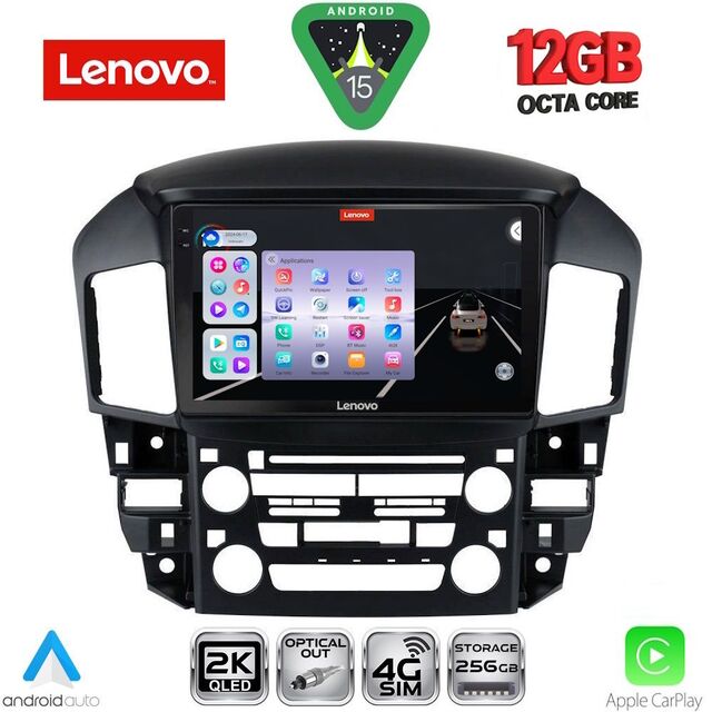 LENOVO SSZ 12344_CPA (9inc) MULTIMEDIA TABLET for LEXUS RX 300 mod. 1998-2003