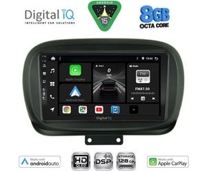 DIGITAL IQ BXF 7134_CPAA (9inc) MULTIMEDIA TABLET for FIAT 500Χ mod. 2014-2024