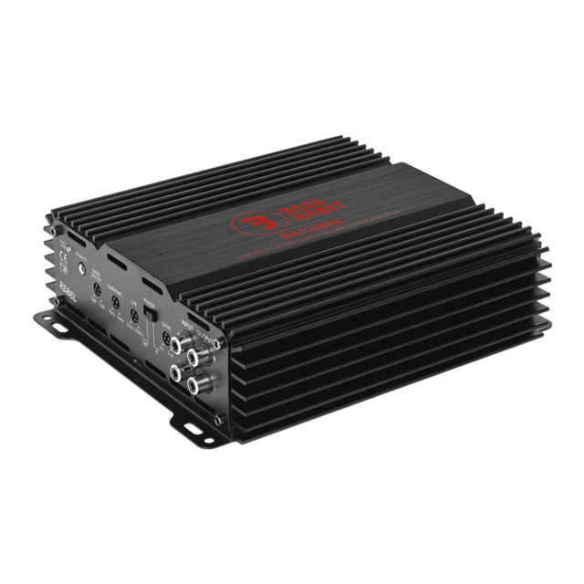 RA1200W Ενισχυτής αυτοκινήτου 1 Channel 1200W Bass Habit Rebel