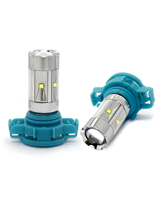 PY24W 12/24V PGU20-4 7W LED 8xCREE PREMIUM ΛΕΥΚΟ 1ΤΕΜ.