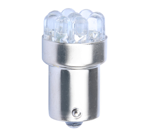 R5W/R10W 12V BA15s LED 9xSMD3014 ΚΙΤΡΙΝΟ (ΜΟΝΟΠΟΛΙΚΟ) BLISTER 2ΤΕΜ. M-TECH