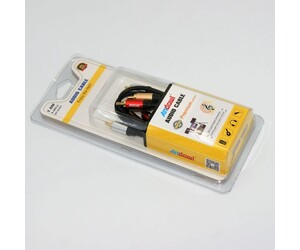 ΚΑΛΩΔΙΟ ΗΧΟΥ ΣΤΕΡΕΟ 1.8m 3RCA ΣΕ 3RCA ANDOWL QY-AV01