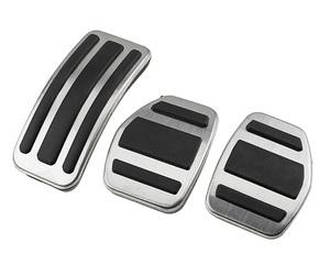NTY - Σετ Πεντάλ για Χειροκίνητο Κιβώτιο για Citroen C3 / C4 / DS3 / DS4 και Peugeot 207 / 208 / 301 / 307 / 308 / 2008 με αντιολισθητική επιφάνεια για σταθερό έλεγχο - 1 Σετ (EZC-PE-112)