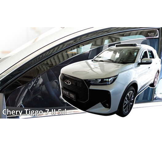 Heko - Ανεμοθραύστες Παραθύρων Για Chery Tiggo 7 II Gen 2020 > 5πορτο υλικό Acrylic Χρώμα Φιμέ - 2 τεμ. (ΑΝΕΜ.10803)