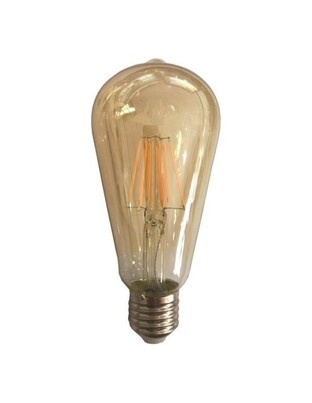 RETRO ΛΑΜΠΑ LED 6W/E27/2700K/220V RH-ST64-6W