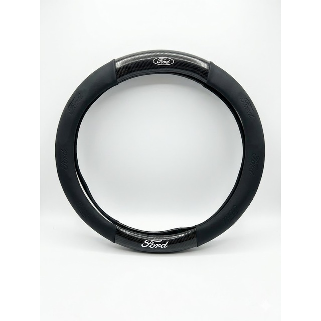 Κάλυμμα τιμονιού δερματίνη/look carbon 38cm - Ford