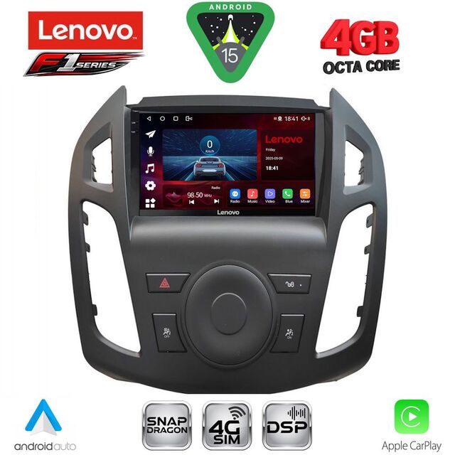 LENOVO SSQ 9176_CPA  (9inc) MULTIMEDIA TABLET for FORD TRANSIT CONNECT mod. 2013-2018