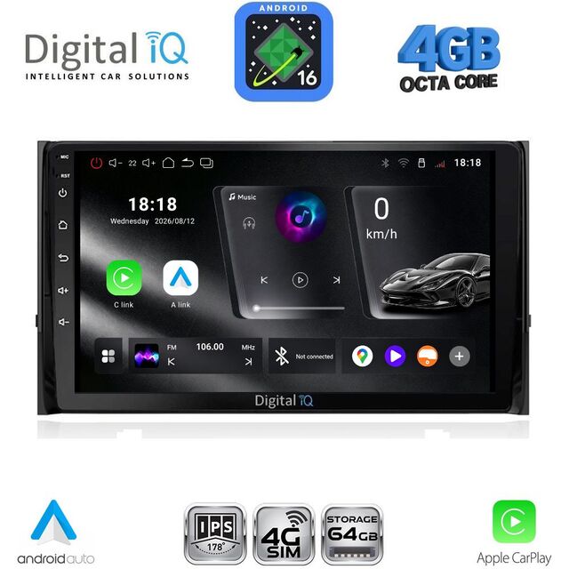 DIGITAL IQ RTG 6584_CPA (10inc) MULTIMEDIA TABLET for SKODA KAROQ - KODIAQ mod. 2016-2024