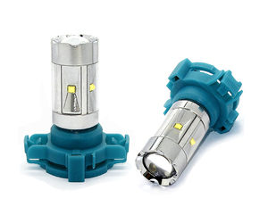 PSY24W 12/24V PGU20-4 7W LED 8xCREE PREMIUM ΛΕΥΚΟ 1ΤΕΜ.