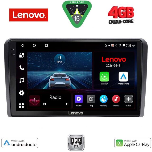 LENOVO LVE 8168RD_CPAA (9inc) MULTIMEDIA TABLET for FORD mod. 2007-2011