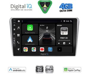 DIGITAL IQ BXF 16704SL_CPAA (9inc) MULTIMEDIA TABLET for TOYOTA AVENSIS (T25) mod. 2003-2009 (SILVER)