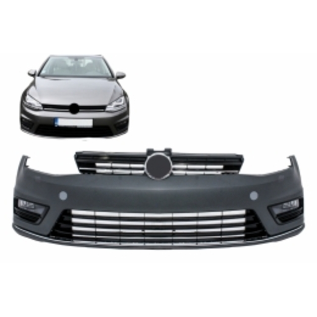 Μπροστινός προφυλακτήρας κατάλληλος για VW Golf VII 7 (2013-2017) R-Line Look
