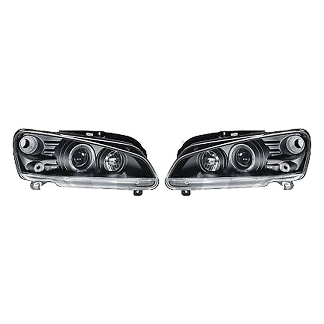 ΦΑΝΑΡΙΑ ΜΠΡΟΣΤΙΝΑ ΓΙΑ PEUGEOT 106 1996+ ANGELEYES BLACK (H1+H1) - 2 ΤΕΜ.