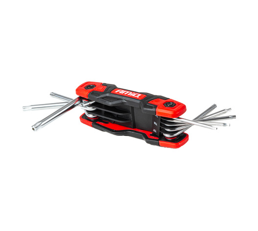 Amio – Πτυσσόμενα Κλειδιά TORX CR-V T9-T40 Πολυεργαλείο Heavy Duty για Σταθερή Εφαρμογή στη Βίδα & Καθημερινή Χρήση – 1 Τεμ. (04789/AM)