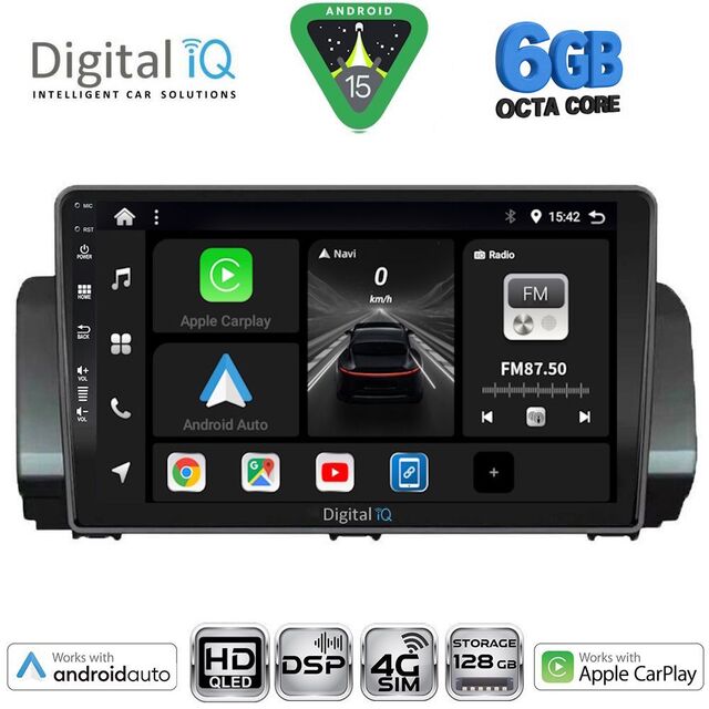 DIGITAL IQ BXF 17109A_CPAA (10inc) MULTIMEDIA TABLET for DACIA LOGAN - SANDERO - JOGGER mod. 2020-2026