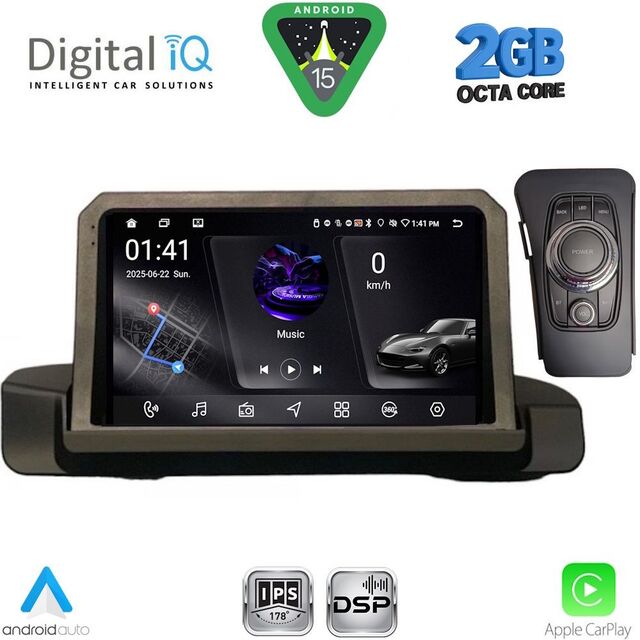DIGITAL IQ RSF 4044_CPA (9inc) MULTIMEDIA TABLET for BMW S.3 (E90-91-92) mod. 2005-2012