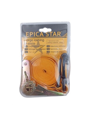 ΙΜΑΝΤΑΣ ΡΥΜΟΥΛΚΗΣΗΣ ΜΕ ΚΑΣΤΑΝΙΑ 4.5mx2.5cm ΚΑΙ 2 ΓΑΝΤΖΟΥΣ EPICA STAR EP-60656