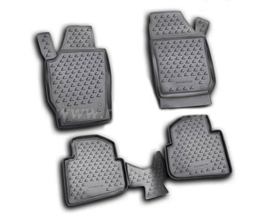 ΠΑΤΑΚΙΑ ΣΕ ΣΚΑΦΗ TPE ΛΑΣΤΙΧΟ ΓΙΑ SKODA ROOMSTER 09/2006+  ΣΕ ΜΑΥΡΟ ΧΡΩΜΑ NOVLINE - 4 ΤΕΜ.