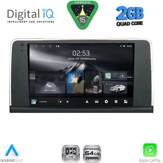 DIGITAL IQ RSD 1059_CPA (9inc) (CIC) MULTIMEDIA TABLET for BMW X3 (F25) mod. 2011-2013