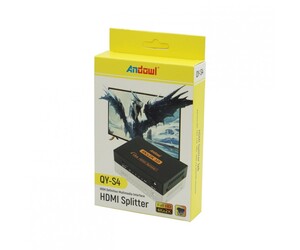HDMI SPLITTER 1X4 ANDOWL QY-S4