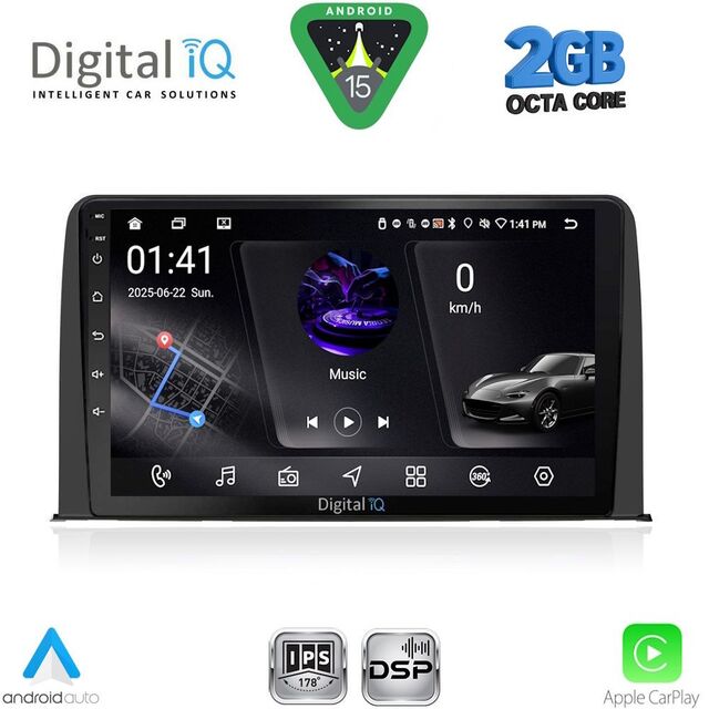 DIGITAL IQ RSF 4199_CPA (10inc) MULTIMEDIA TABLET for HONDA CRV mod. 2017-2022