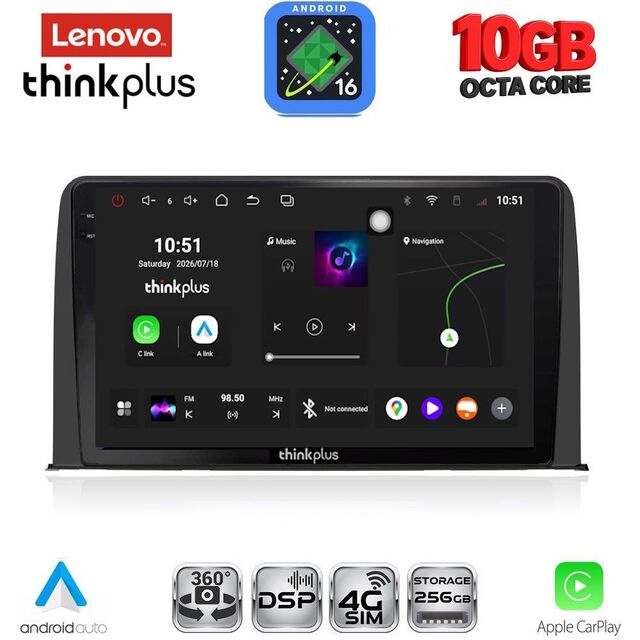 LENOVO LTM 11199_CPA (10inc) MULTIMEDIA TABLET for HONDA CRV mod. 2017-2023
