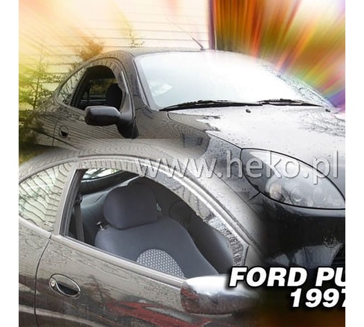 ΑΝΕΜΟΘΡΑΥΣΤΕΣ ΓΙΑ FORD PUMA 3D 1997-2002 ΖΕΥΓΑΡΙ ΑΠΟ ΕΥΚΑΜΠΤΟ ΦΙΜΕ ΠΛΑΣΤΙΚΟ HEKO - 2 ΤΕΜ.