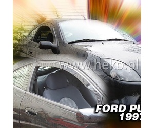 ΑΝΕΜΟΘΡΑΥΣΤΕΣ ΓΙΑ FORD PUMA 3D 1997-2002 ΖΕΥΓΑΡΙ ΑΠΟ ΕΥΚΑΜΠΤΟ ΦΙΜΕ ΠΛΑΣΤΙΚΟ HEKO - 2 ΤΕΜ.