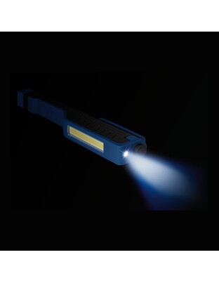 ΦΑΚΟΣ ΑΔΙΑΒΡΟΧΟΣ GL-10 2 LED 1W - 100 lm - 6.000K ΜΕ ΠΕΡΙΣΤΡΕΦΟΜΕΝΟ ΜΑΓΝΗΤΙΚΟ ΚΛΙΠ ΣΤΕΡΕΩΣΗΣ - 1 ΤΕΜ.