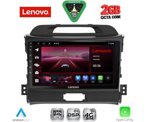 LENOVO LVF 5325_CPA (9inc) MULTIMEDIA TABLET for KIA SPORTAGE mod. 2010-2015