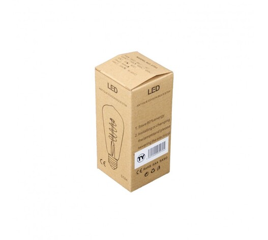 ΛΑΜΠΑ LED ST64 4W 2700K E27 LED-05570