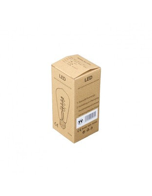 ΛΑΜΠΑ LED ST64 4W 2700K E27 LED-05570
