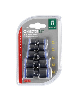 ΣΥΝΔΕΣΜΟΣ ΑΕΡΑ 4/6/8/10/12mm (MAX 13bar kg/cm2) LAMPA - 5 ΤΕΜ.