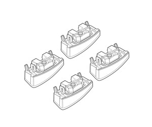 ΑΚΡΑ ΓΙΑ ΜΠΑΡΕΣ NORDRIVE ΓΙΑ FIAT PANDA 2/12+ KIT
