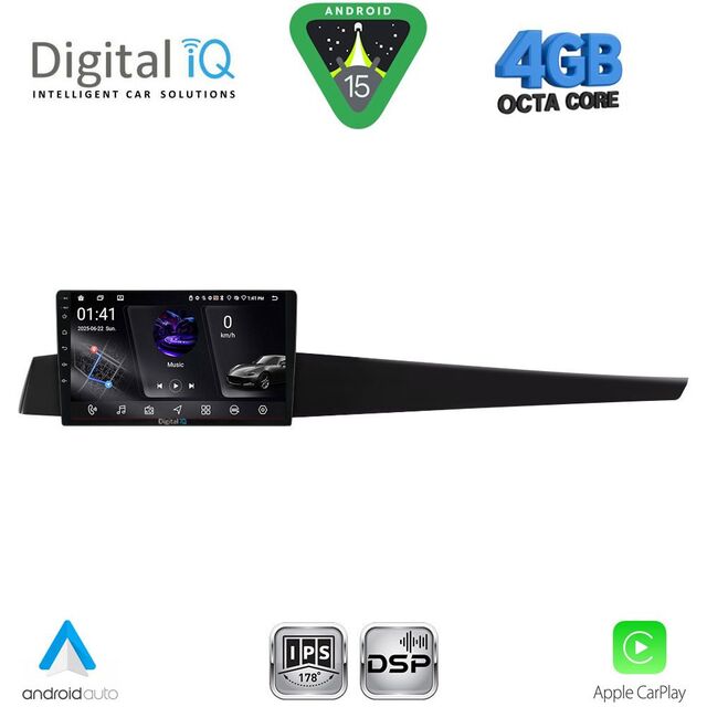 DIGITAL IQ RSG 6552_CPA (10inc) MULTIMEDIA TABLET for RENAULT LAGUNA mod. 2007-2015