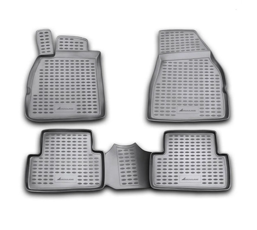 ΠΑΤΑΚΙΑ ΣΕ ΣΚΑΦΗ TPE ΛΑΣΤΙΧΟ ΓΙΑ RENAULT MEGANE II 10/2002-10/2008  ΣΕ ΜΑΥΡΟ ΧΡΩΜΑ NOVLINE - 4 ΤΕΜ.