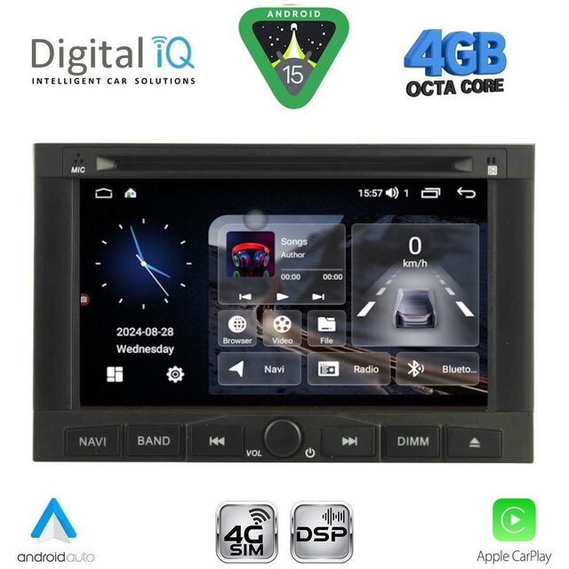 DIGITAL IQ MSG 458_CPA (7” DECK) MULTIMEDIA SYSTEM for CITROEN BERLINGO mod. 2008-2019 – PEUGEOT 3008 mod. 2009-2016 – EXPERT mod. 2007-2016